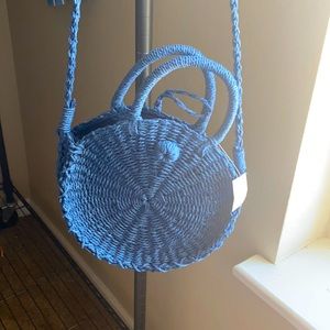 AE blue purse